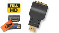Adaptador Displayport Macho a VGA Hembra en blister