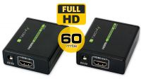 Kit de extensión HDMI UTP Cat. 5E/6/6A/7 60m