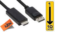 Cabo DisplayPort-HDMI Macho/Macho