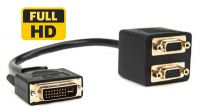 Cable divisor DVI-I 2x VGA