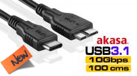 Cabo USB 3.1 tipo C - micro B 1m