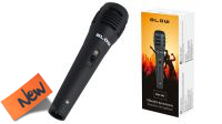 Microfone dinâmico tipo Karaoke preto 6.35mm