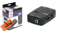 Conversor de audio digital Toslink a Coaxial o viceversa TC22