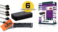 Controladora IR Invisible Control 6 XTRA Smart para 6 dispositivos