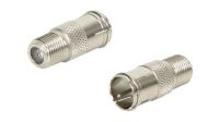 Adaptador F Plug-F rápido M (5u.)