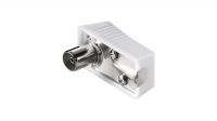 Conector coaxial socket angulado blanco blister (5)