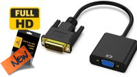 Adaptadores VGA, DVI y HDMI