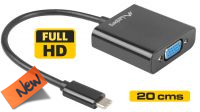 Adaptador  USB Tipo -C 3.1 -> VGA
