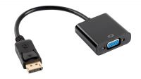 Adaptador Displayport Macho a VGA Hembra 0.20 negro