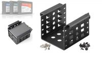 Adaptador de montaje disco 3.5" HDD/SSD 4x 2.5"