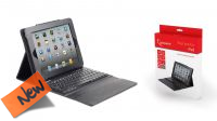 Soporte, funda y teclado patra  iPad Bluetooth 3.0 en negro