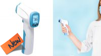 Termómetro medição temperatura corporal precisão s/contacto 32-43ºC