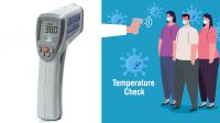 Termómetro medição temperatura corporal precisão s/contacto 32-42.5ºc