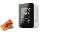 Medidor de calidad del aire y CO2 especial Interiores  LCD 2.8"