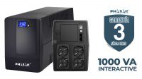 SAI Phasak Interactivo 1000VA LCD Táctil
