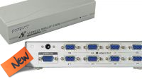 Multiplicador amplificador VGA 8 monitores 250Mhz