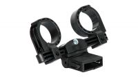 Soporte de plástico Triax para 2 LNB ajustable 3º-10º