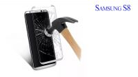 Película protectora transparente cristal templado Sansung S8 3D