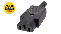 Conector IEC 10A VDE C13