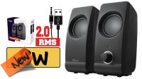 Altavoces de escritorio USB Trust Remo 2.0 8W negro