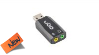 Placa Som USB UGO UKD-1085