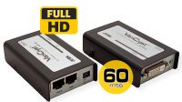 Amplificador DVI con audio Aten hasta 60 metros 1080p negro