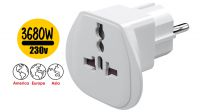 Adaptador universal corriente IEC 320 C13