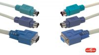 Cable KVM Monitor, Teclado y Ratón PS/2 1.8m