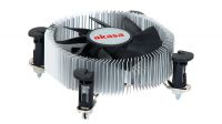 Cooler Akasa para CPU Intel 775/1156 Bajo Perfil, base en Cobre