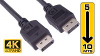 Cable monitor Displayport M/M FULL HD 1080p Negro
