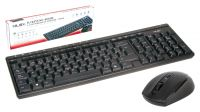 Kit teclado e rato wireless multimedia 2.4Ghz com layout Espanhol preto