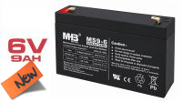 Bateria chumbo ácido MHB 6V 9Ah