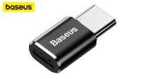 Adaptador USB tipo C 3.1 macho a USB Micro hembra Max de Baseus 2.4A Negro