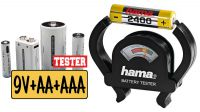 Comprobador de pilas AA/AAA/9V