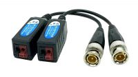 Balun UTP/BNC 1 canal pasivo HDCVI/HDTVI/AHD/CVBS 4MP (2u.)