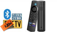 Comando compatível Amazon Fire Stick  2/3gen 4k preto