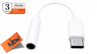 Cabo adaptador cRadia USB C para conetor Jack 3.5