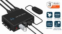 Switch cRadia KVM 2x1 HDMI 2.0 2 em 1 4K60Hz USB3.0