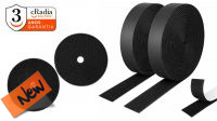 Rolo velcro cRadia 20 mm. preto 5 m.