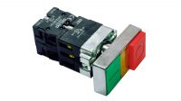 
Botonera Stop-Start LED 24v LED 1NO+1NC, Iluminada