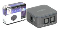 Divisor de audio digital Toslink 1 entrada para 2/4 saídas