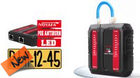 Comprobador de redes LAN y modulares RJ11/12/45 NF-466
