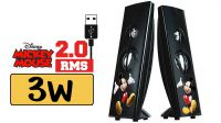 Altavoces 2.0 USB jack 3.5mm, Mickey