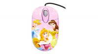 DY 7110 : Ratón óptico USB 2.0 1000 dpi Disney (Princesas Disney)