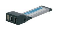 Placa ExpressCard 34mm 2p 1394a + 1p USB 2.0