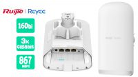 Punto de acceso Ruijie/Reyee Int/Ext Dual Radio 2x2 Mimo 3XGE IP55 16dBi PoE