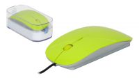 KL 1120 : Ratón óptico Slim USB 800/1600 Dpi (Verde)