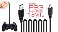 Cable USB para mando de PS3 1.8m