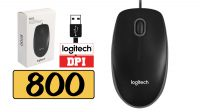 Ratón óptico Logitech B100 USB OEM Negro