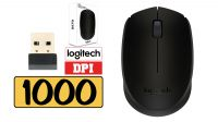 Ratón óptico Logitech Wireless B170 Negro 910-004798